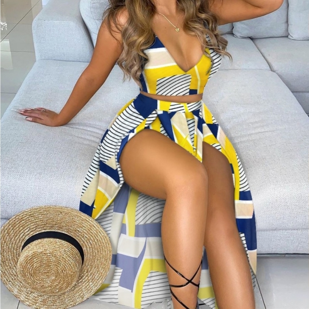 Geo Pattern Colorblock set